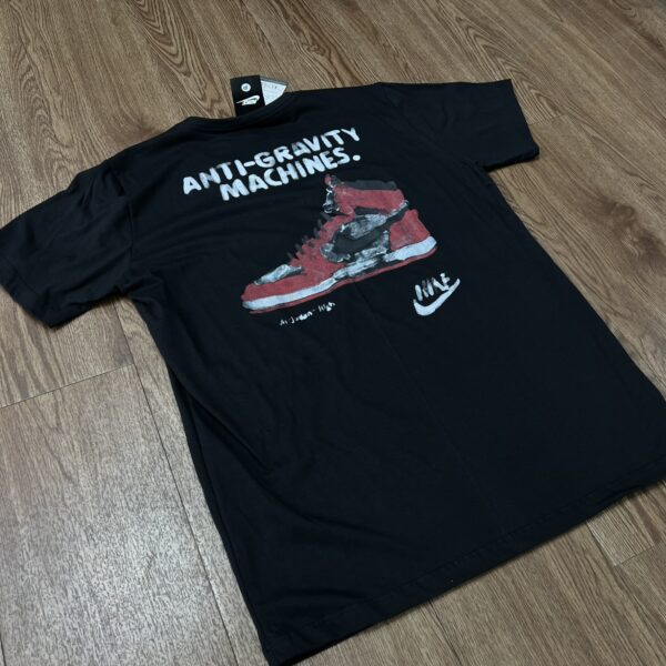 camisa jordan preta foto costas 2