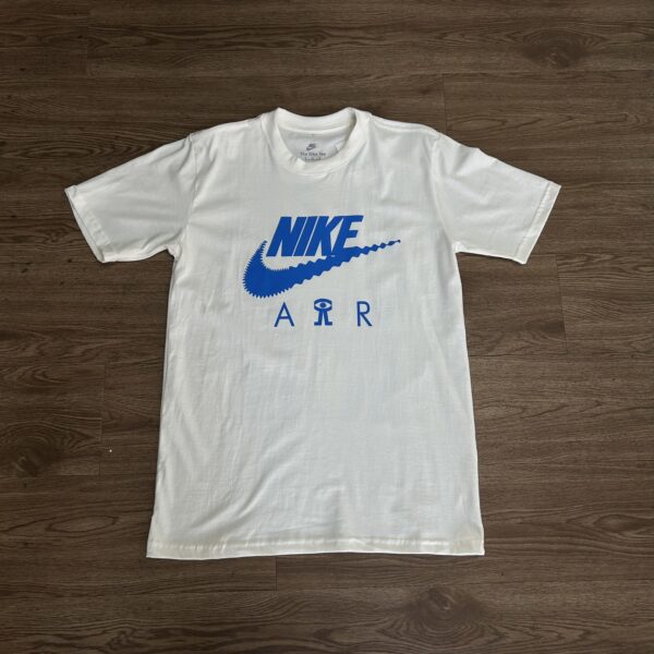 camisa nike your branca e azul foto 1