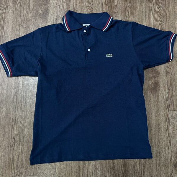 polo lacoste azul foto 1
